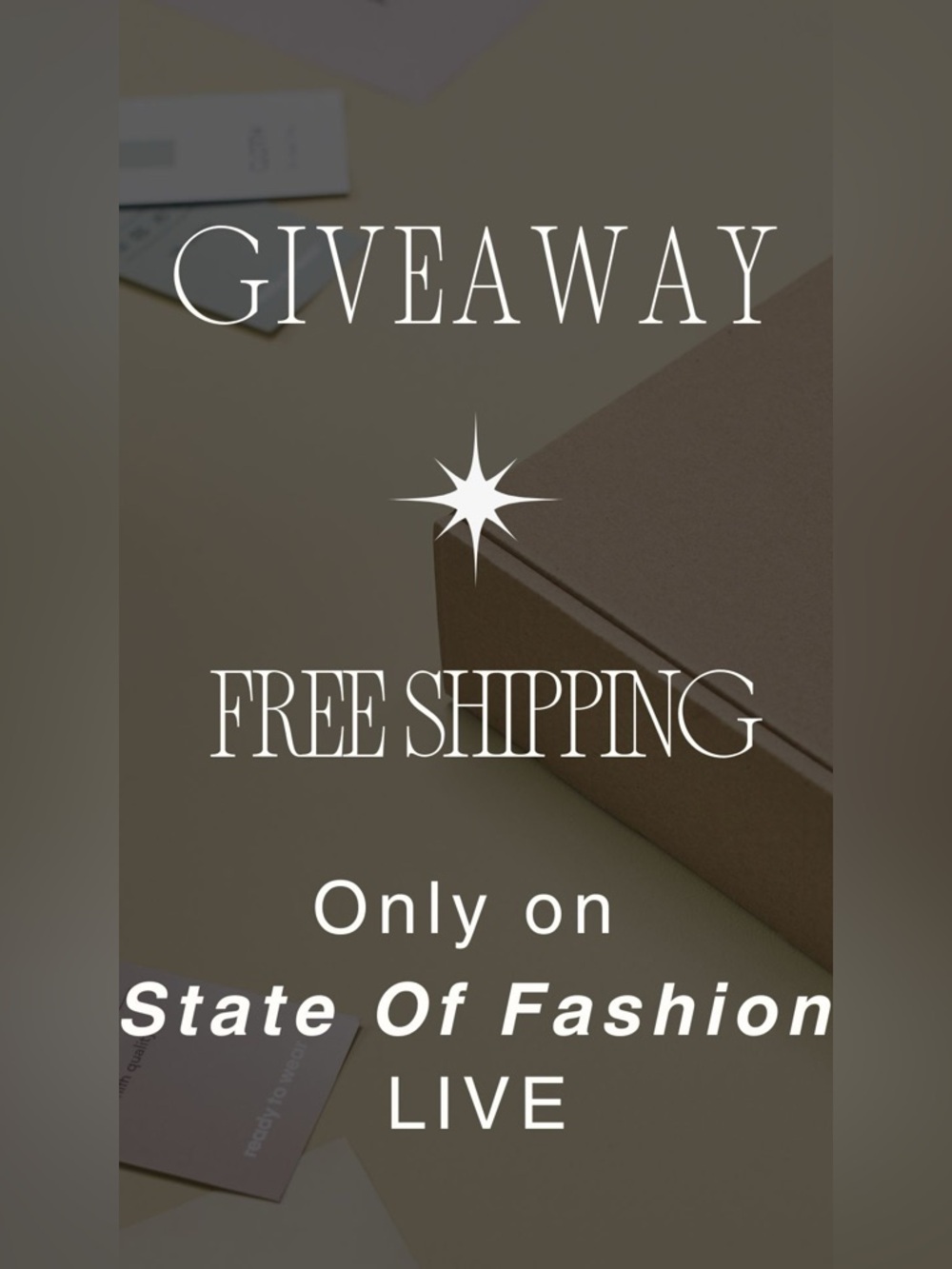GIVEAWAY PLUS FREE SHIPPING. Like this listing to get notified